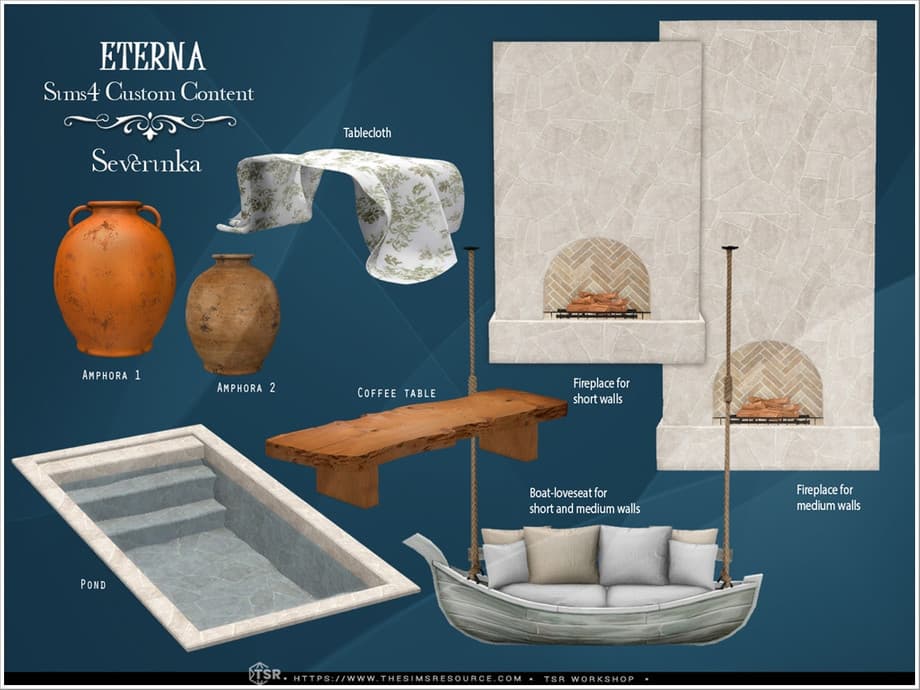 Галерея мода Набор для патио Eterna patio #1